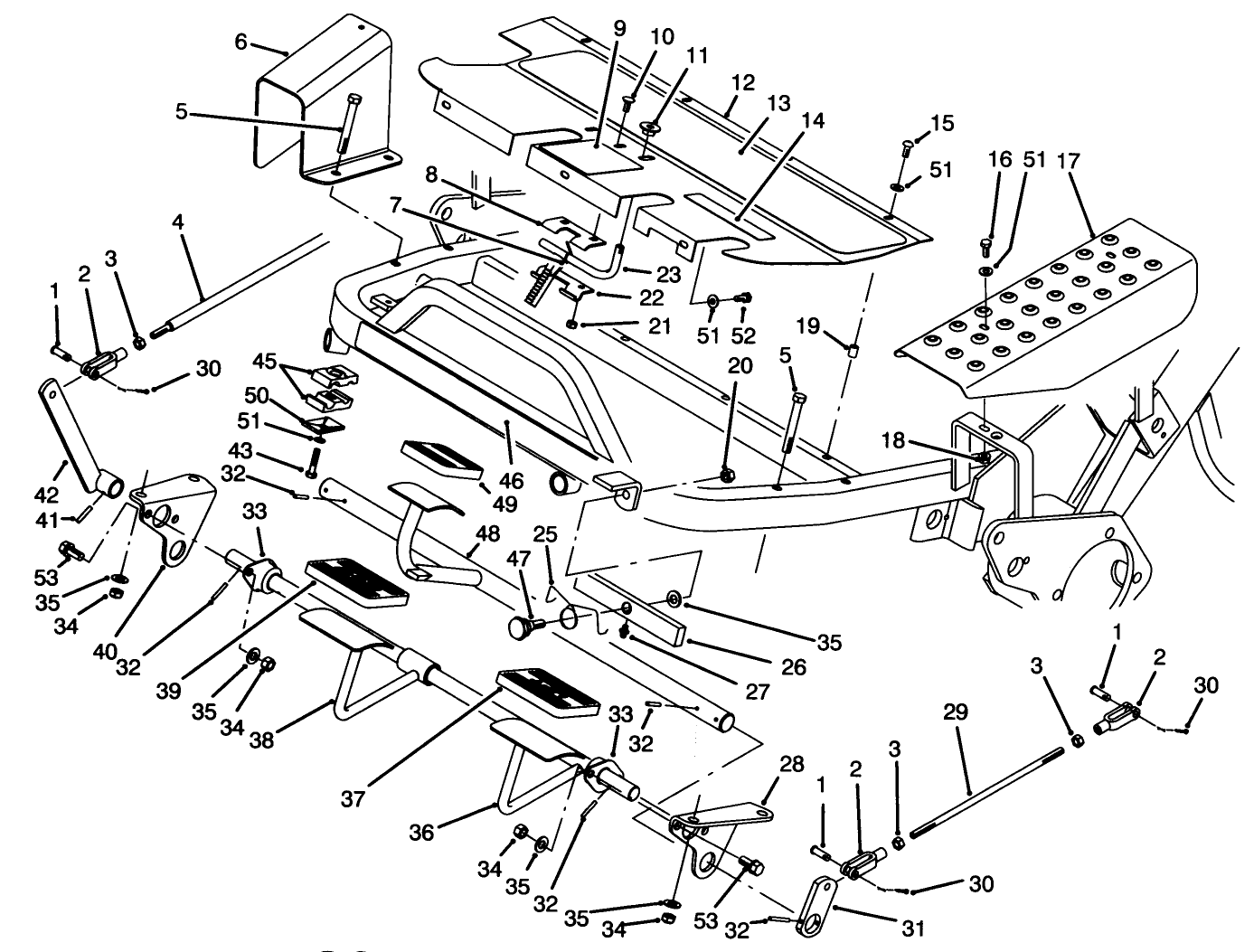 Control Pedal Assembly