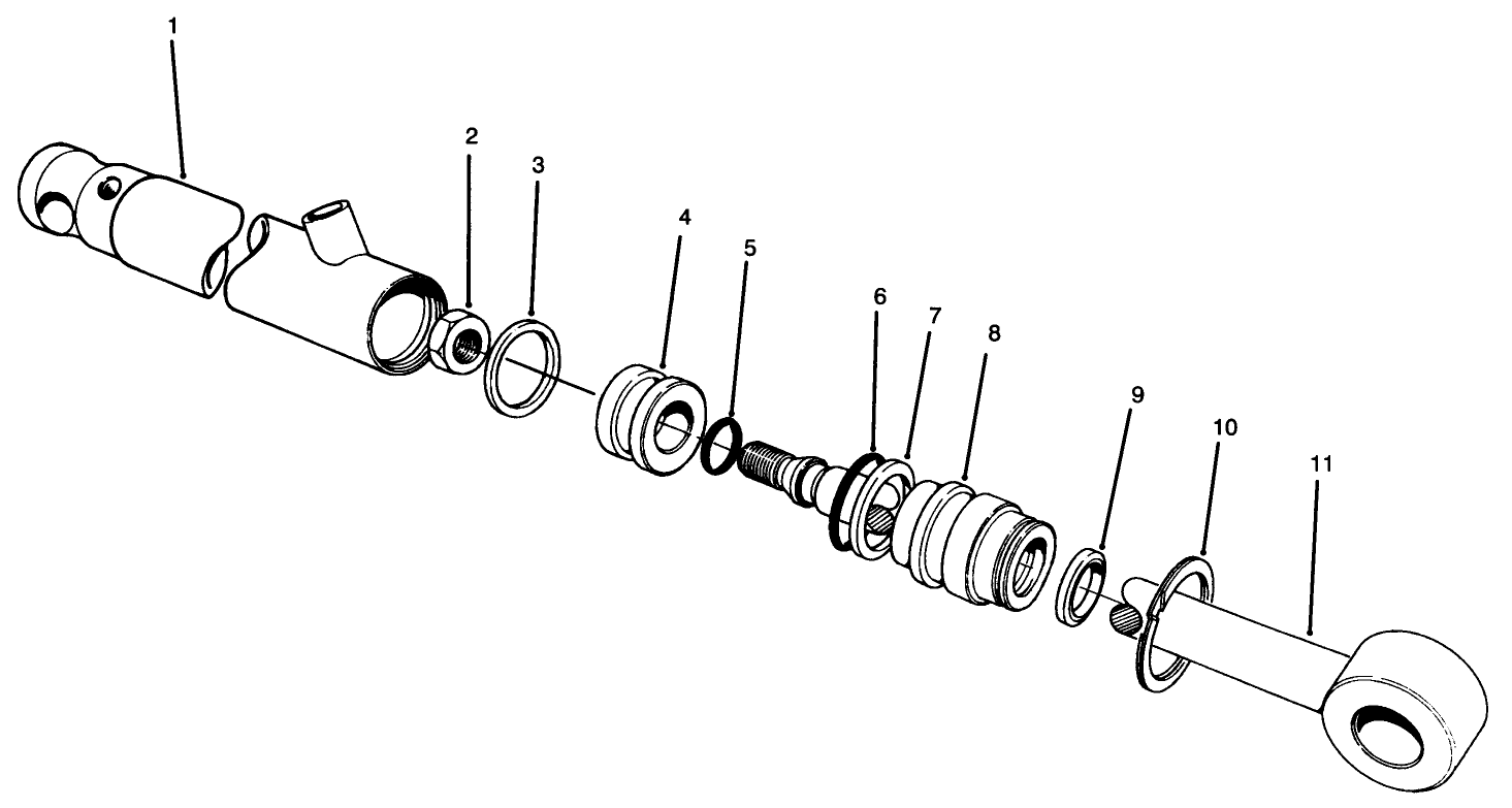 Hydraulic Cylinder No.83-7230