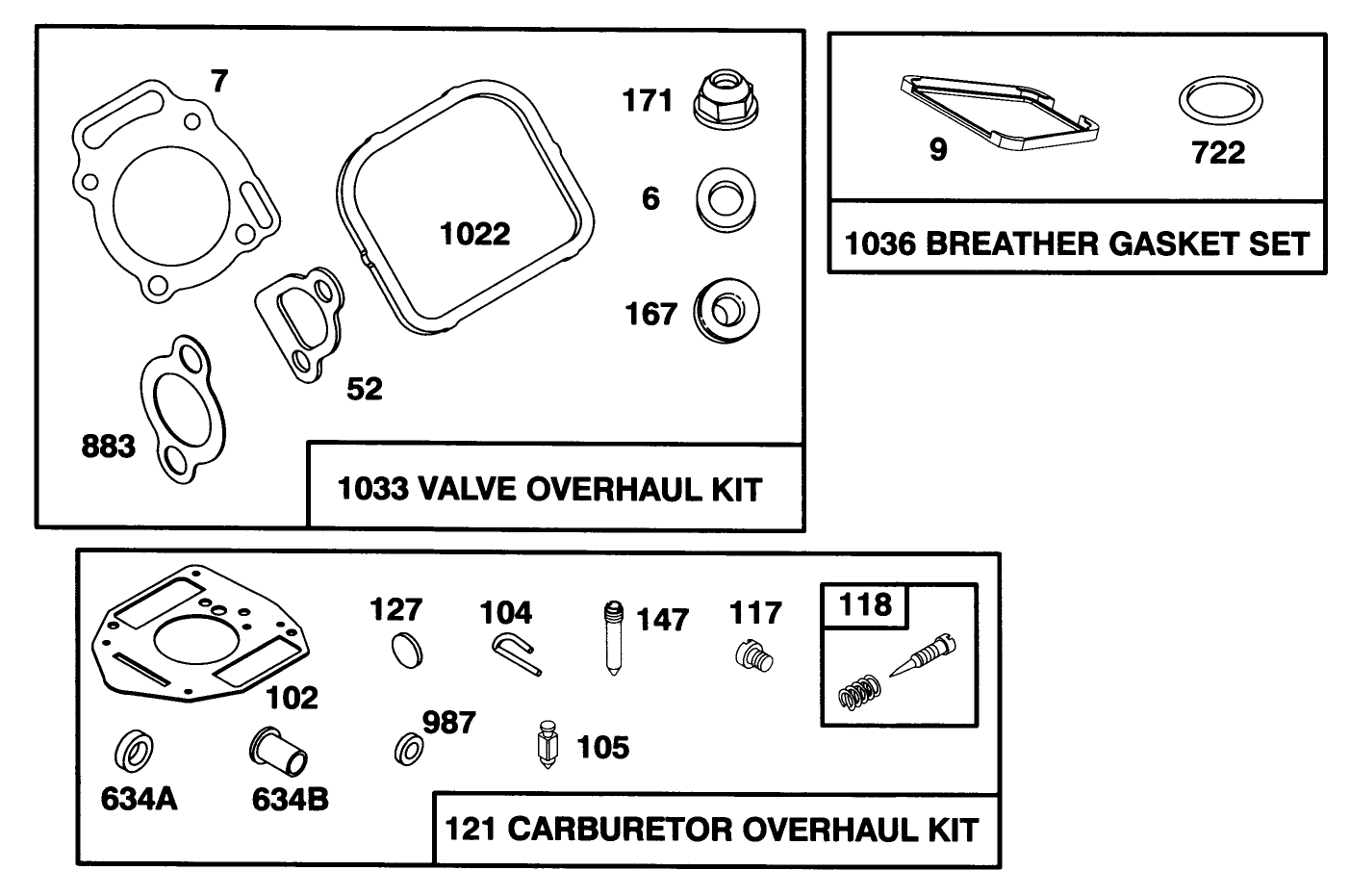 Engine Briggs & Stratton Model 303447-0411-01