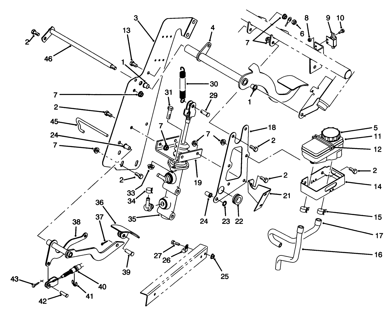 Brake & Accelerator Pedal Assembly