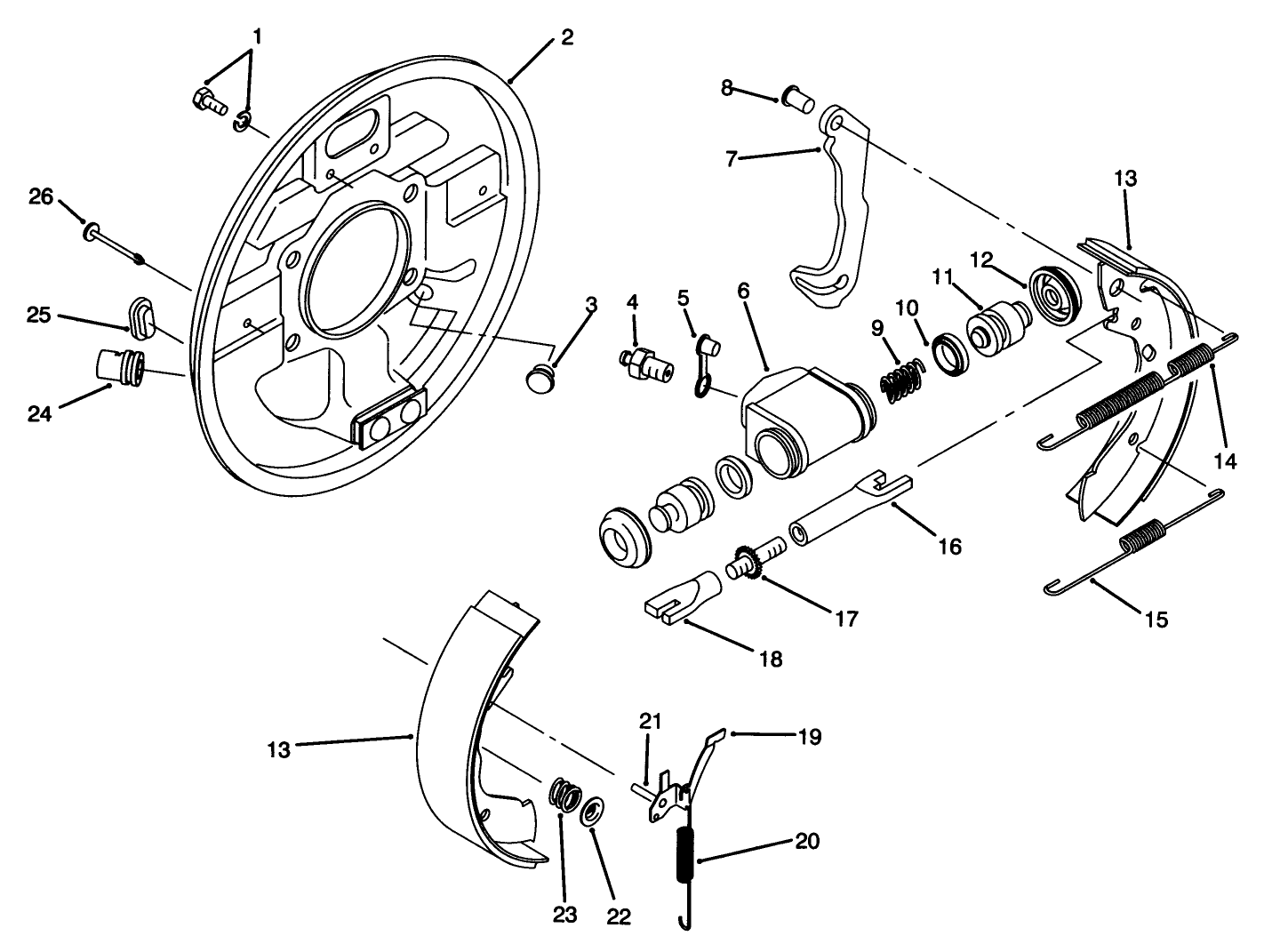 Front Brake Assembly