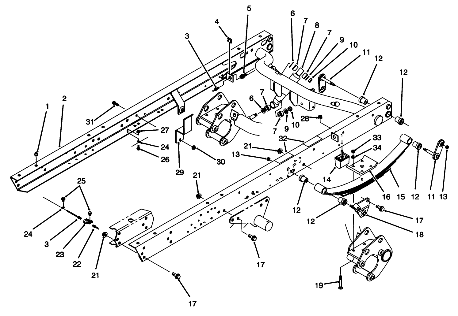 Rear Frame Assembly