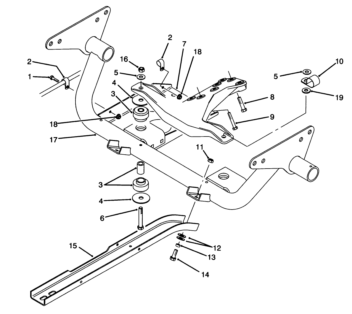 Engine Frame Assembly
