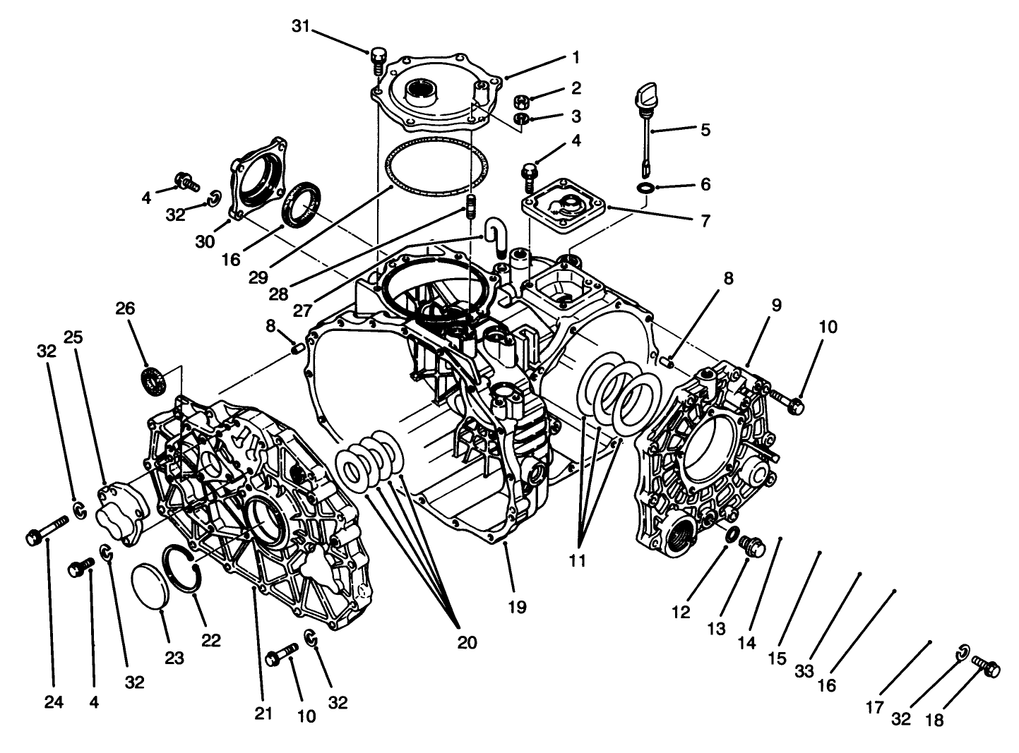 Transaxle Case Assembly