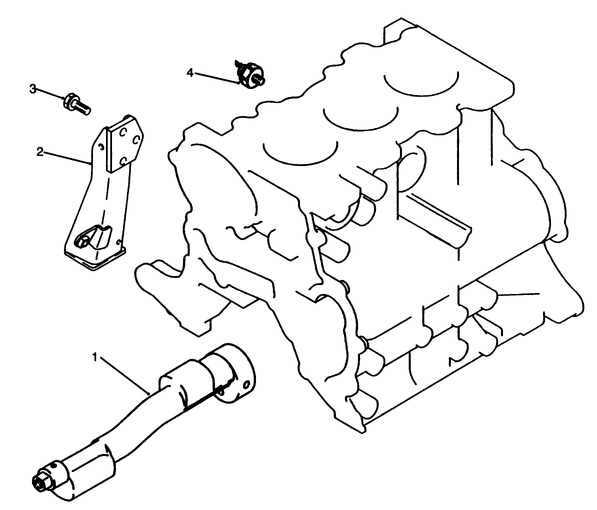 Balancer & Oil Pressure Switch & Engine Mount