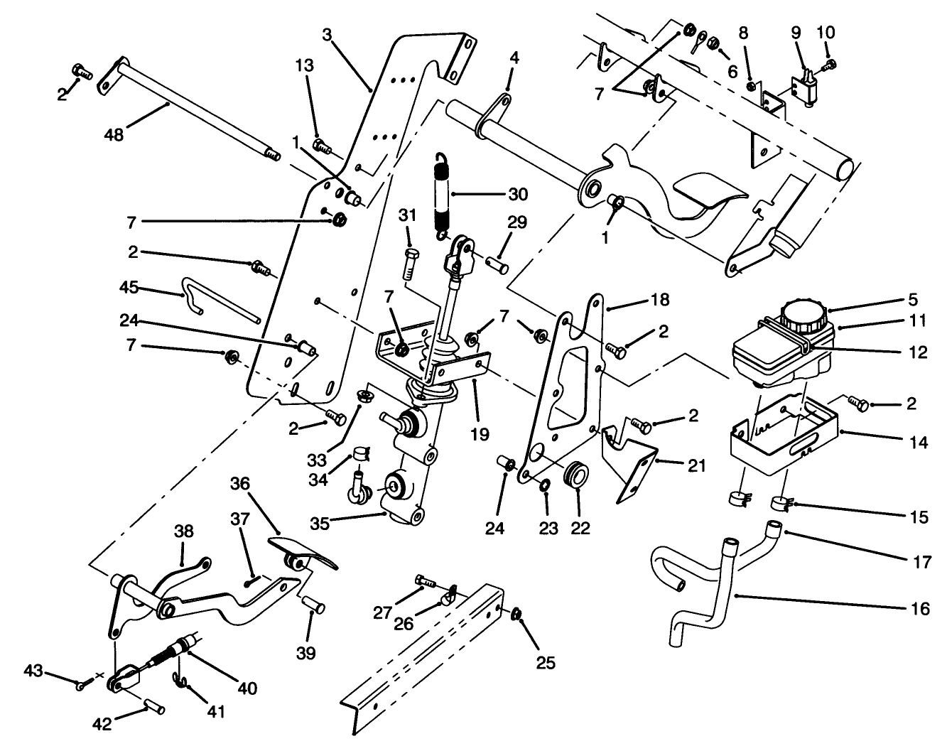 Brake & Accelerator Pedal Assembly