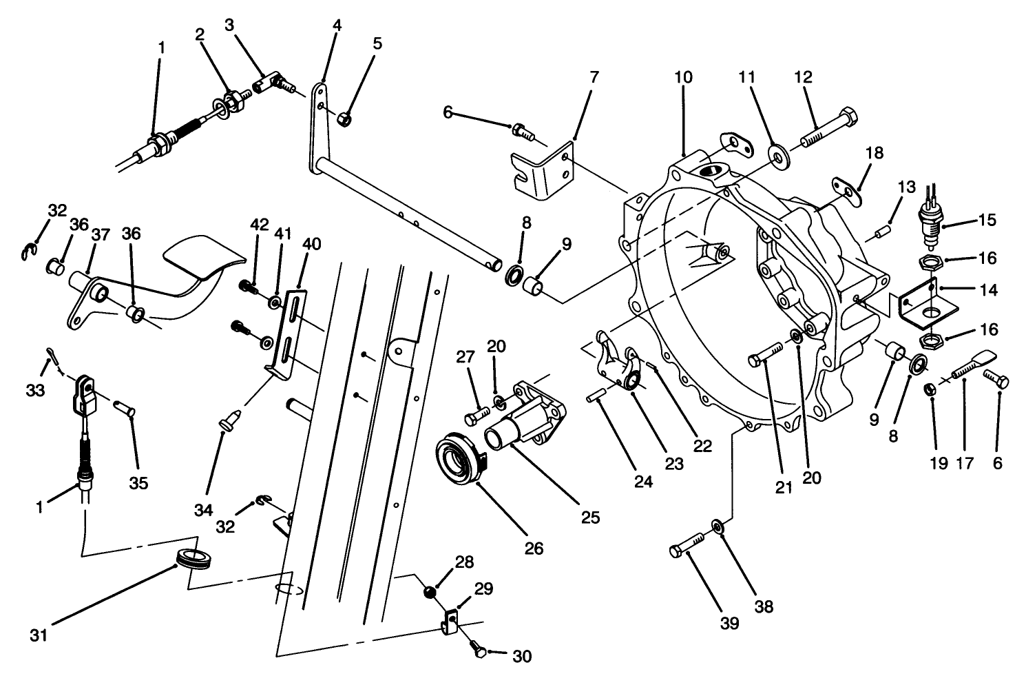 Clutch Linkage Assembly
