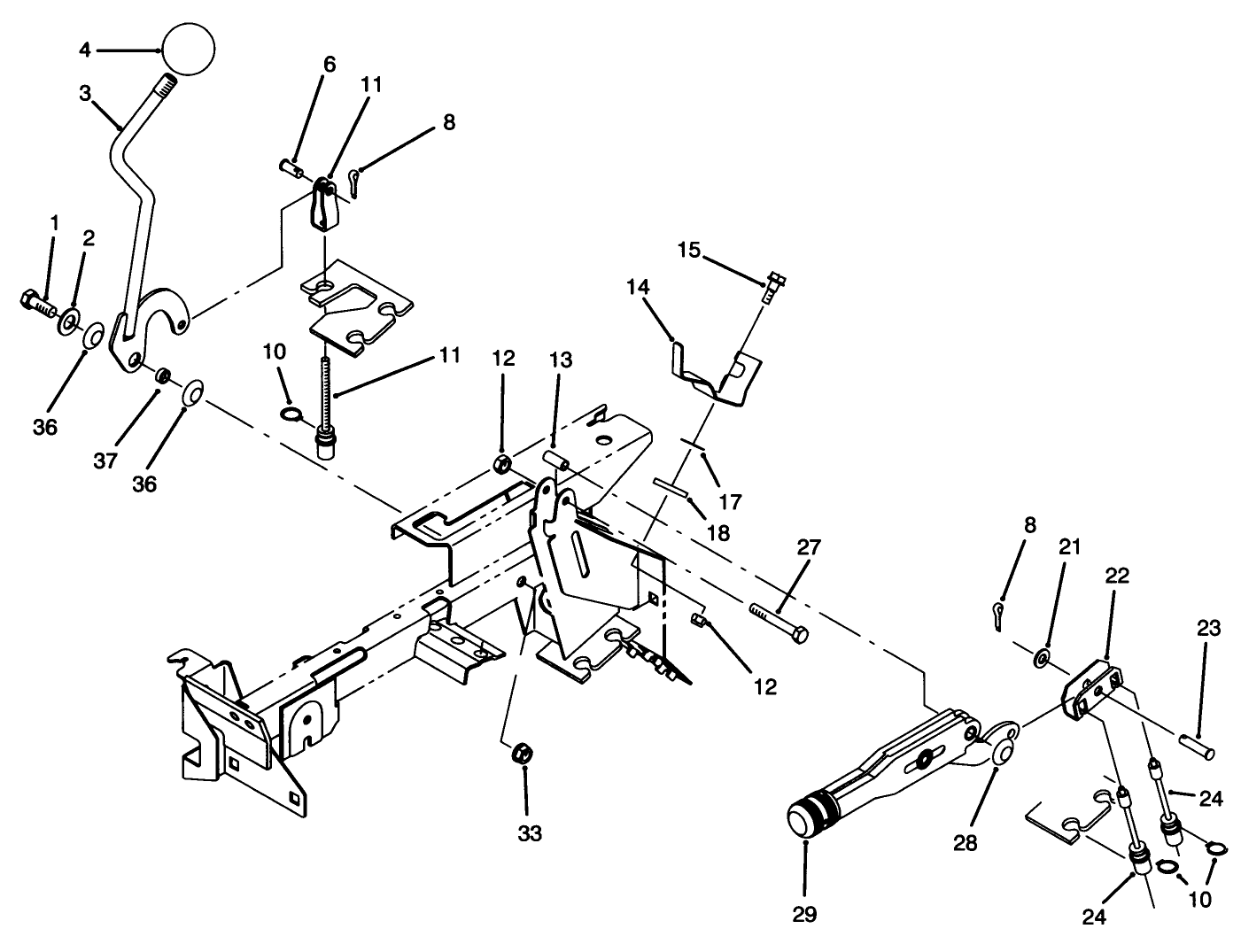 Differential Lock & Parking Brake Assemblies