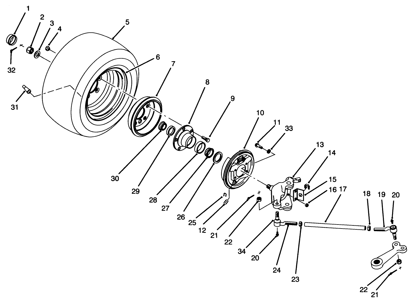 Front Wheel Assembly