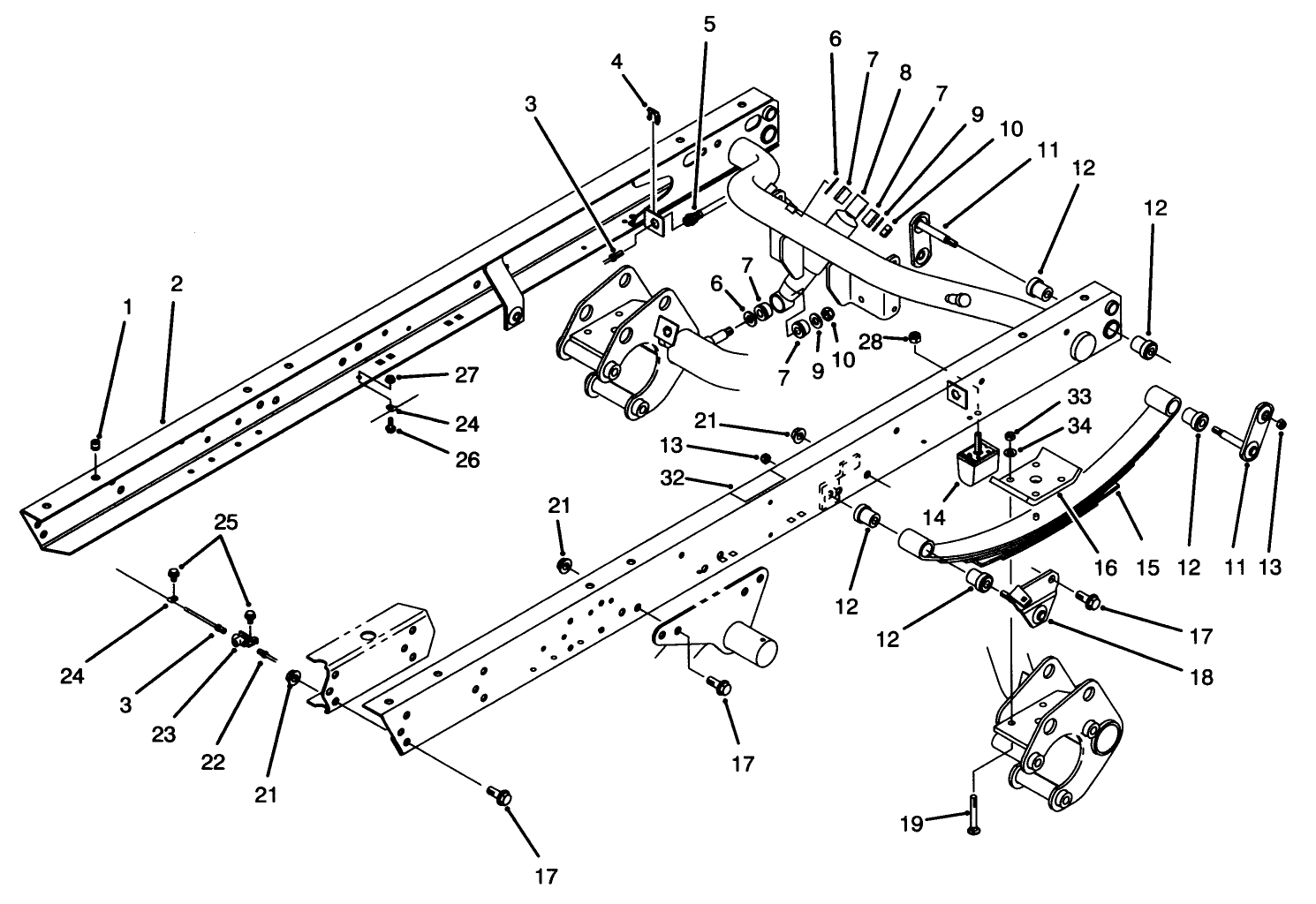Rear Frame Assembly