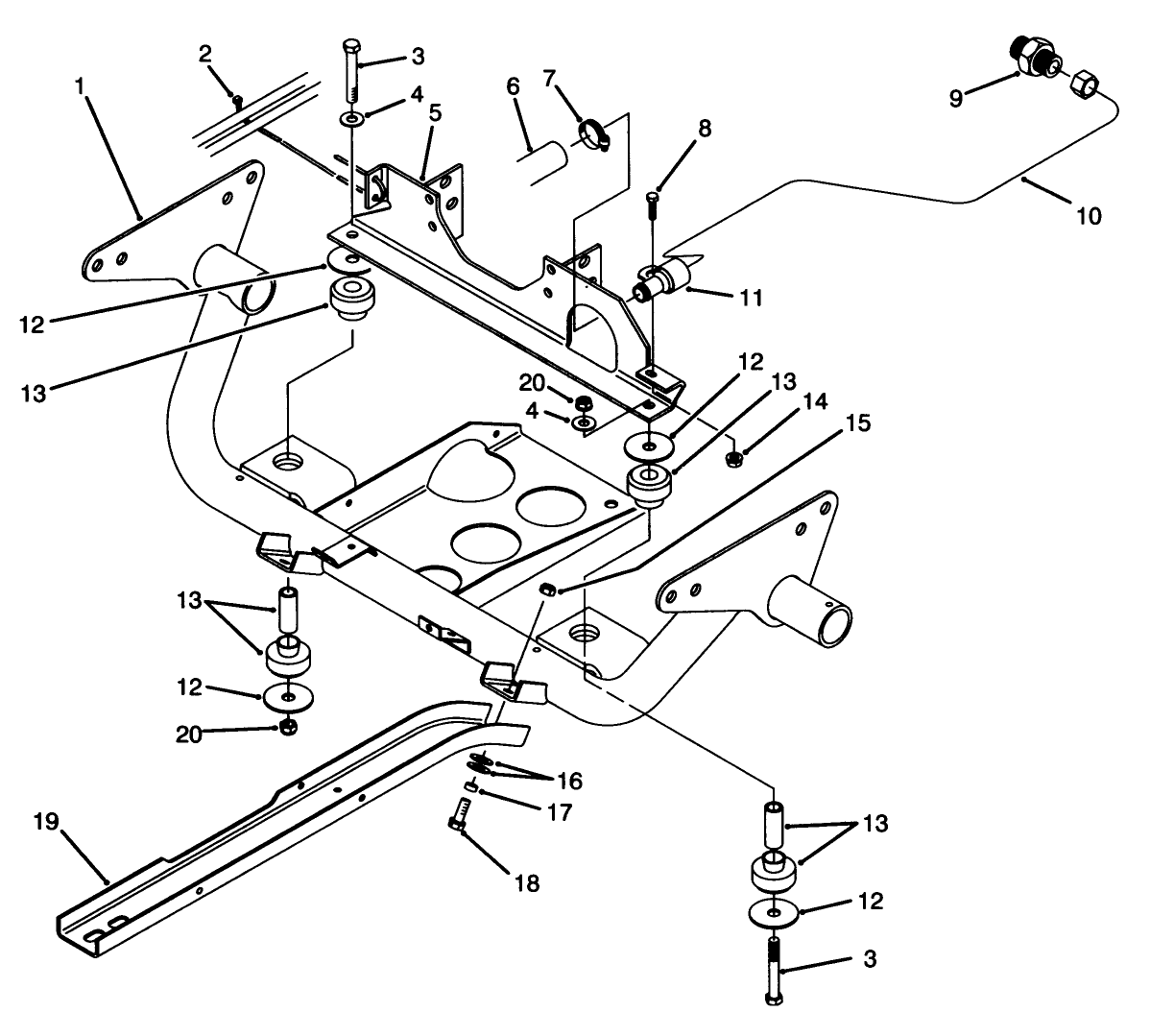 Engine Frame Assembly