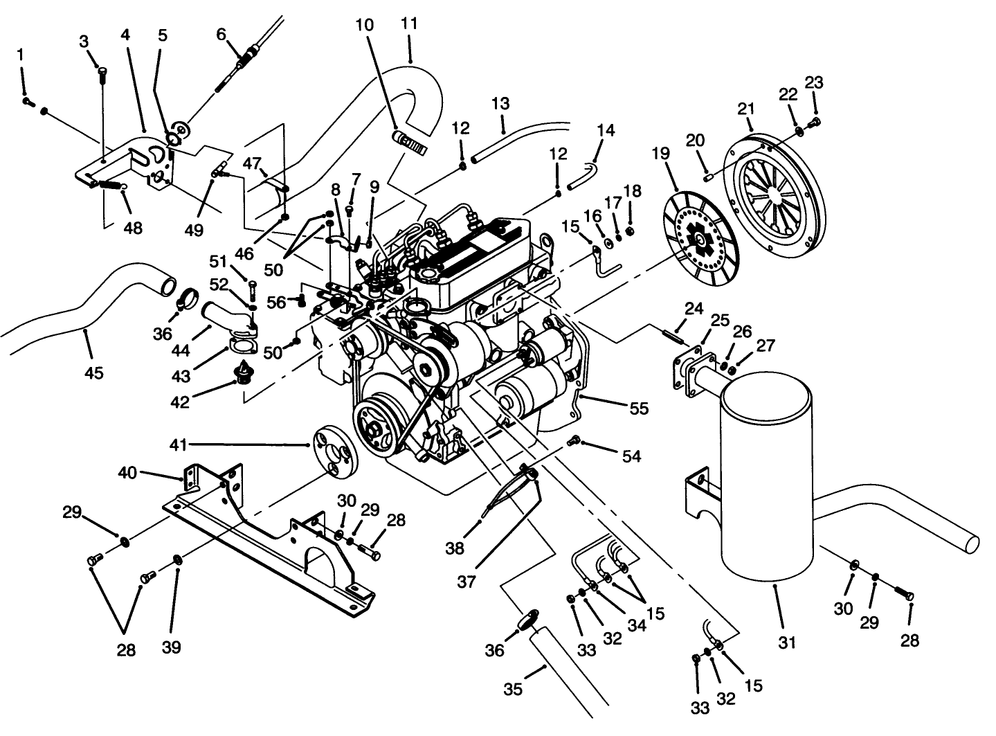 Engine Installation Assembly