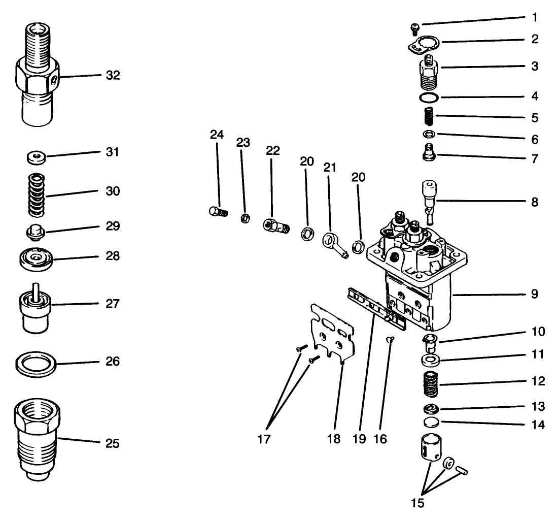 Fuel Injection Pump Assembly
