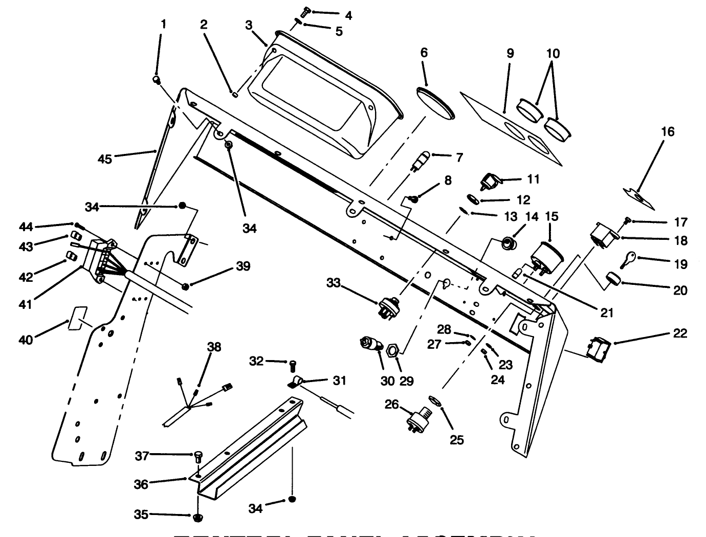 Control Panel Assembly