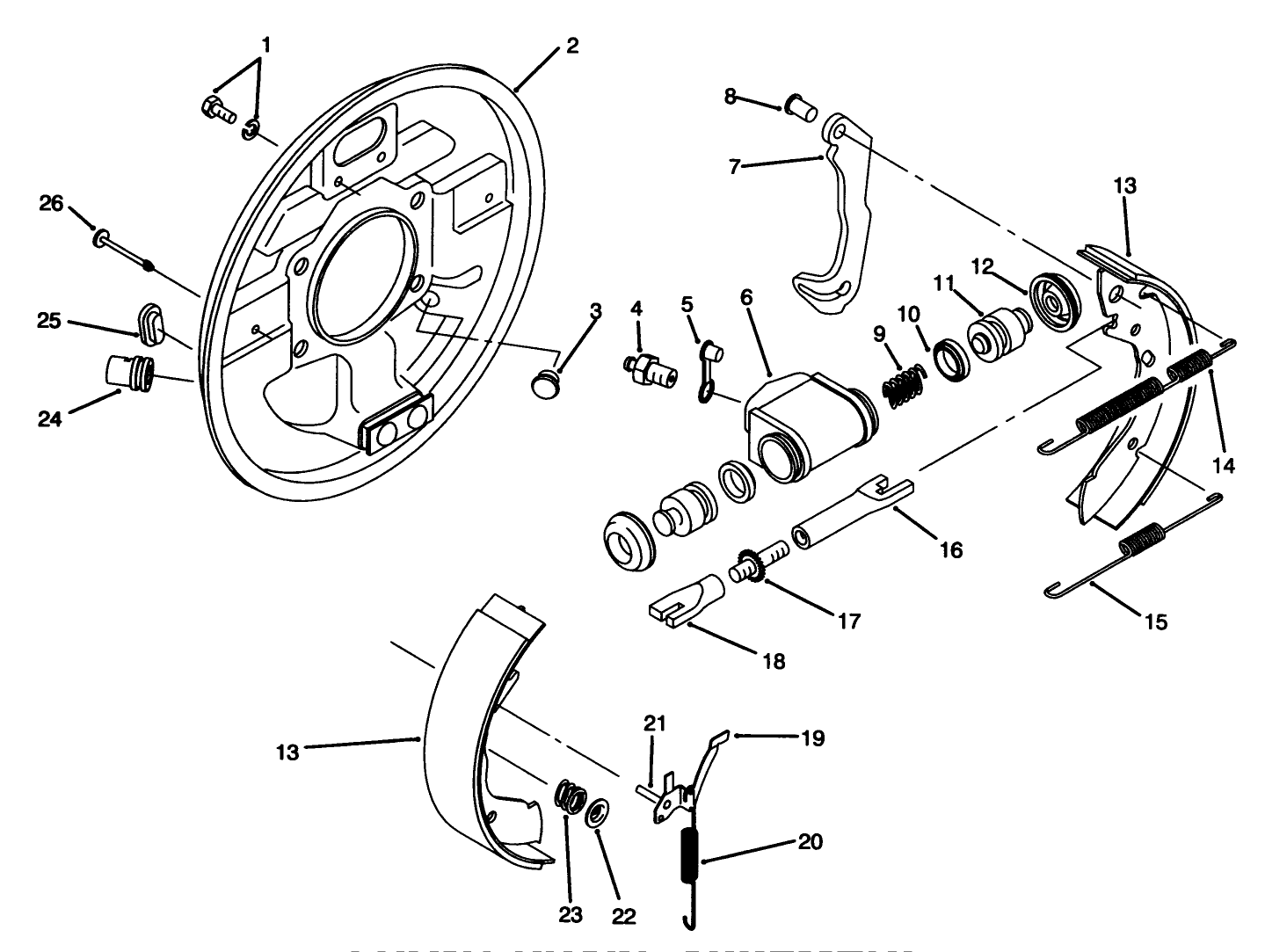 Front Brake Assembly