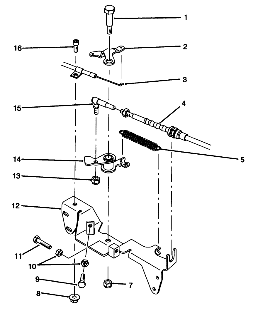 Throttle Linkage Assembly