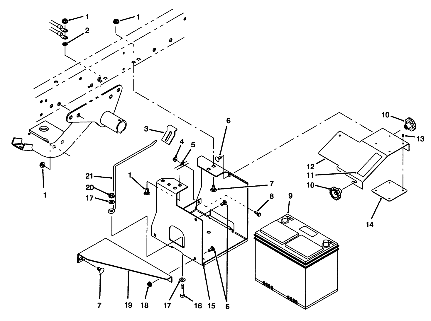 Battery Mount Assembly