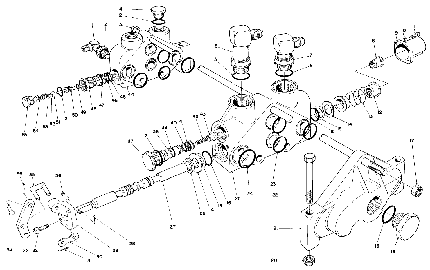 Hydraulic Valve Assembly No. 63-8510