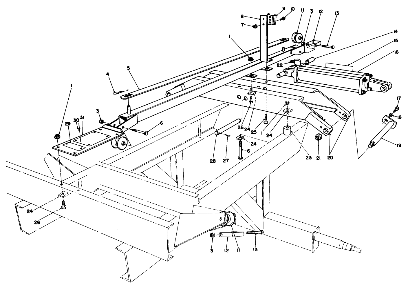 Rear Cross Channel Assembly