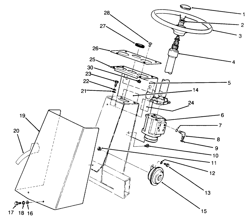 Steering Tower Assembly