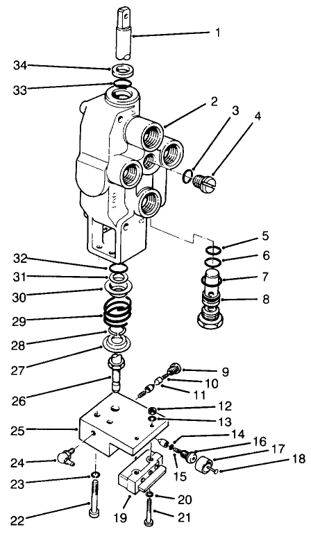 Reel Control Valve Assembly No. 63-4800