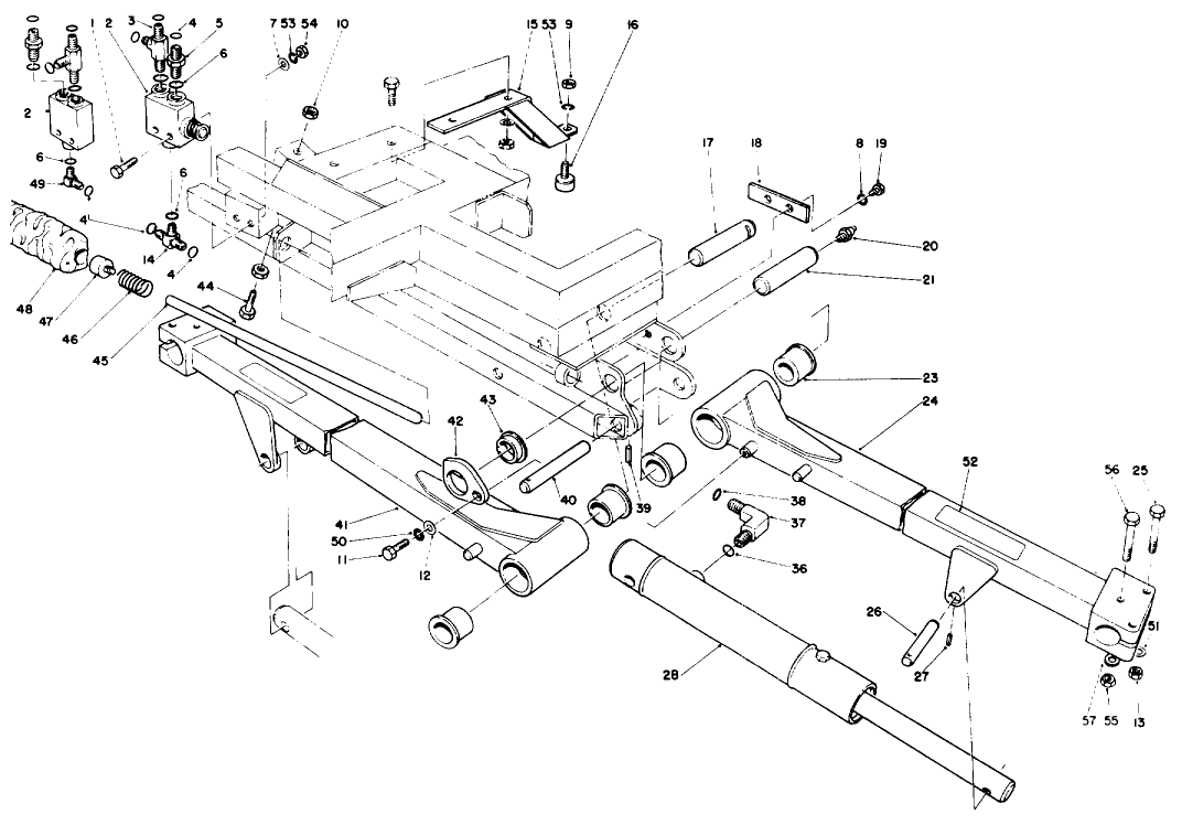 No. 1, 4 & 5 Lift Arms Assembly