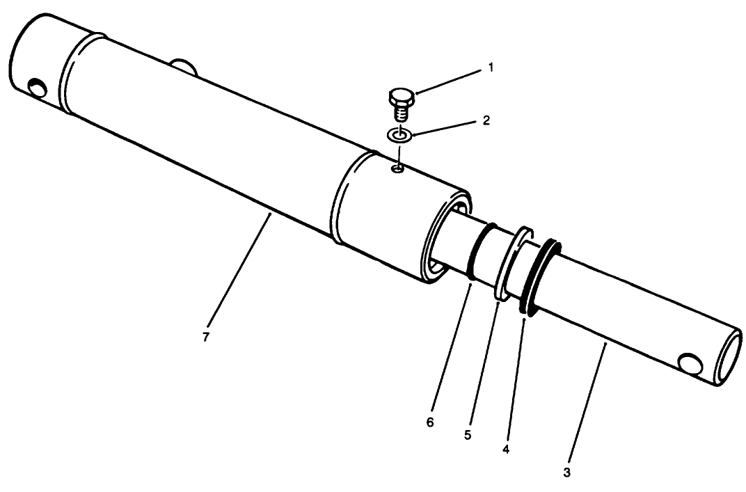 Hydraulic Cylinder Assembly No. 84-6210