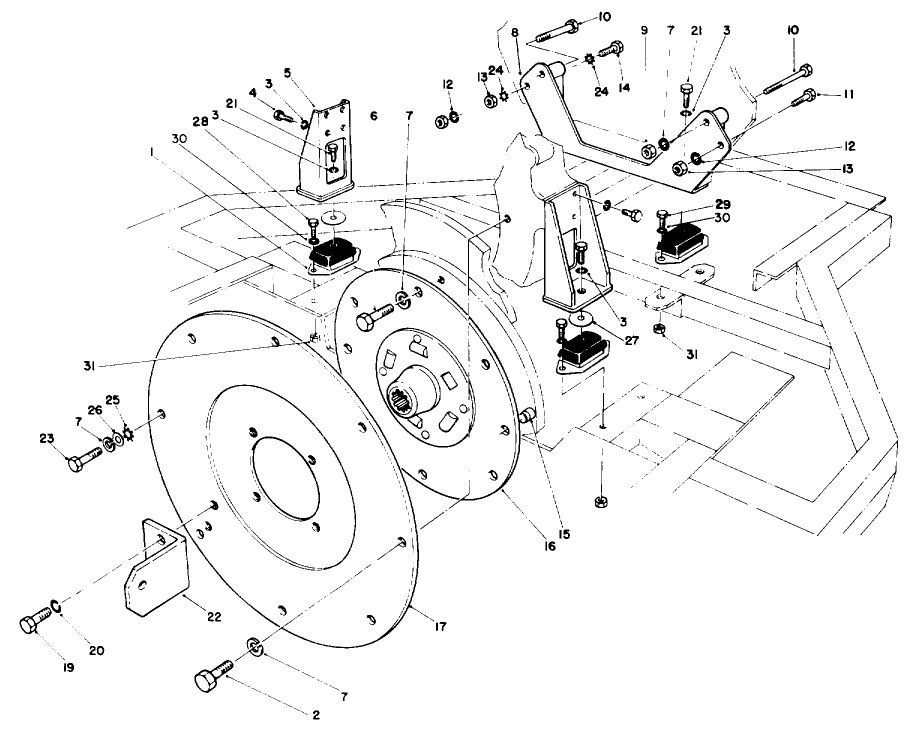Engine Installation Assembly