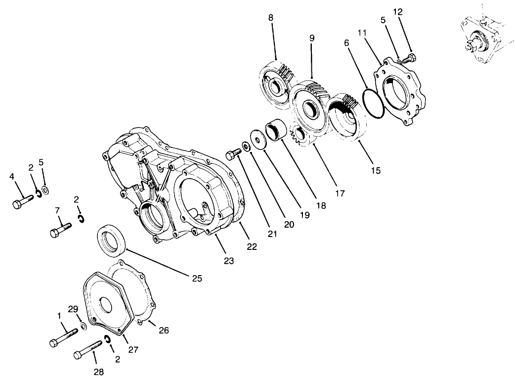 Timing Gear & Case Components