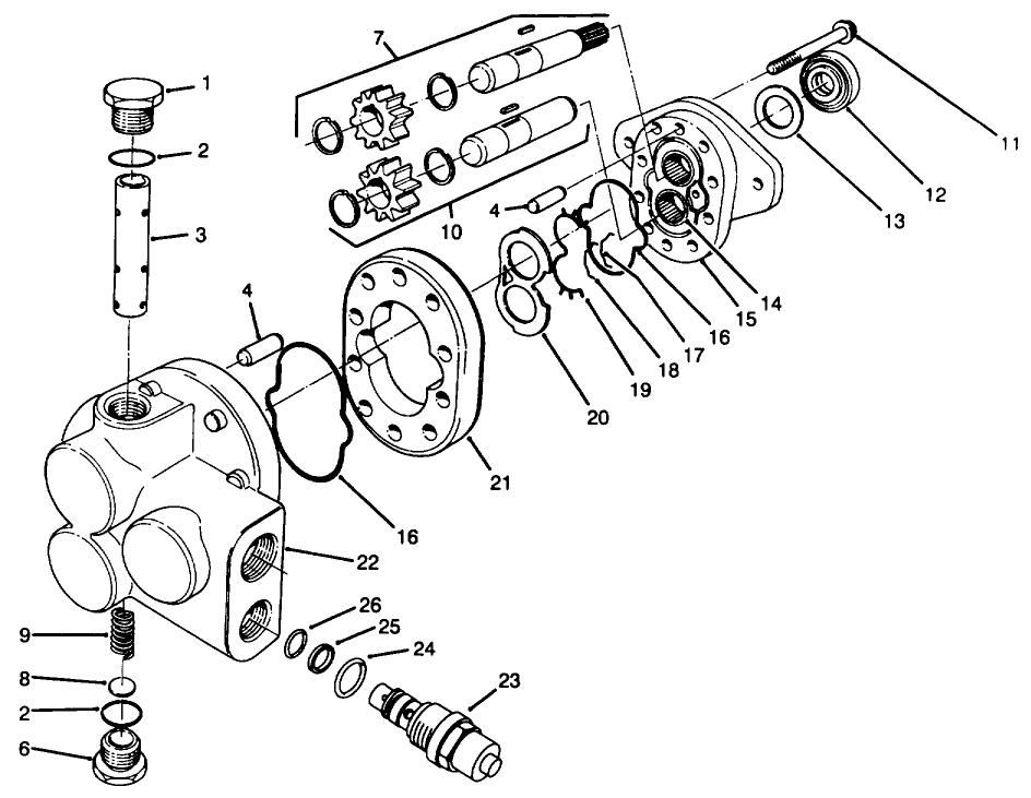 Gear Pump Assembly No. 58-5650