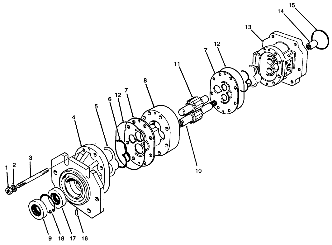 Pump Assembly No. 86-6000 (model 03702) & 86-6001 (model 03703)