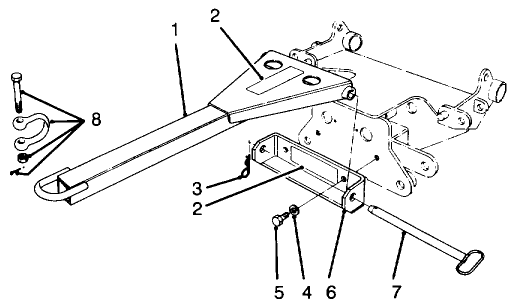 Tow Bar Assembly No. 58-7020