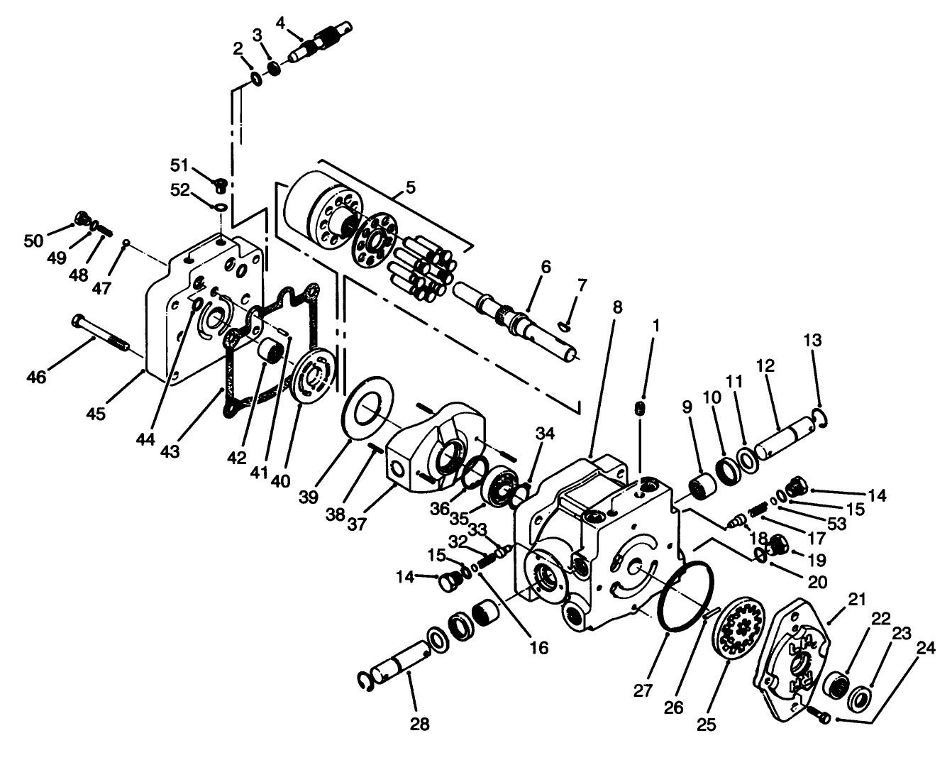 Hydraulic Pump Assembly No. 92-8790