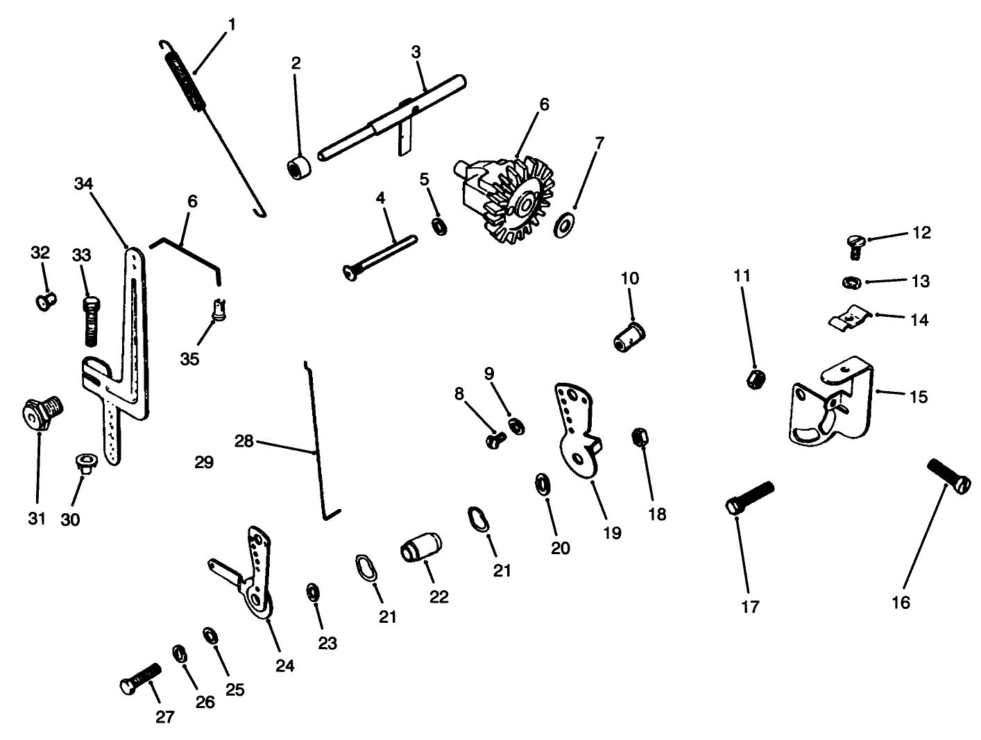 Engine Kohler Model M14s Spec. No. 601561 (cont.)