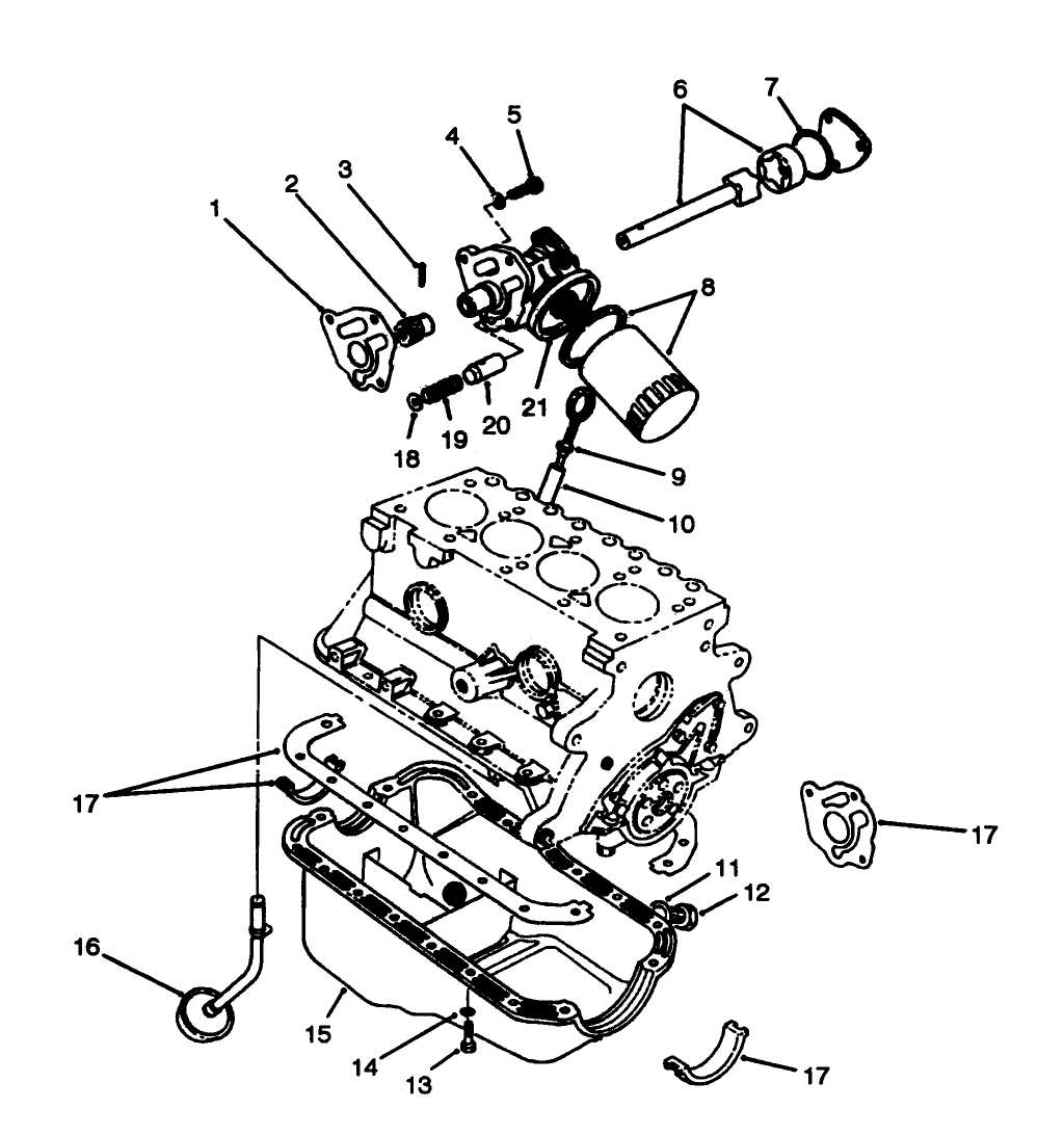 Oil Pump & Filter Assembly
