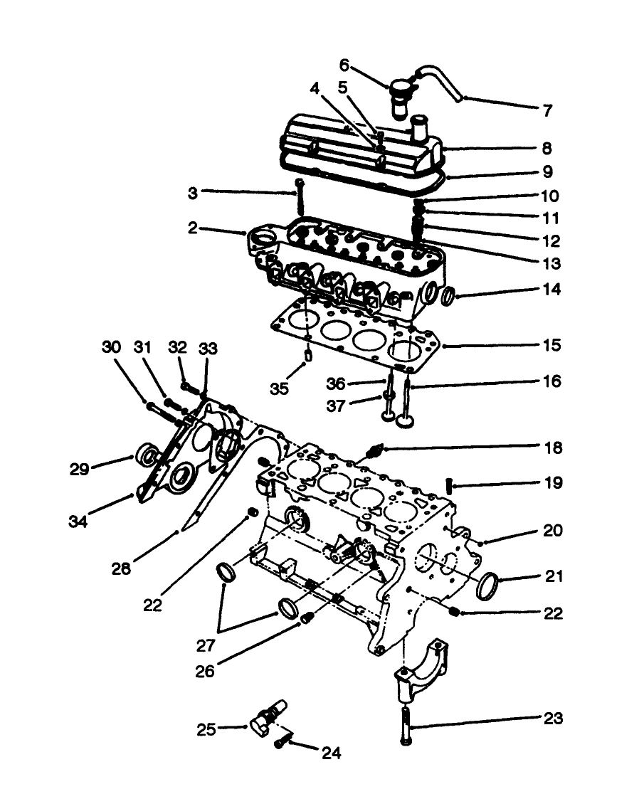 Cylinder Head & Valve Assembly