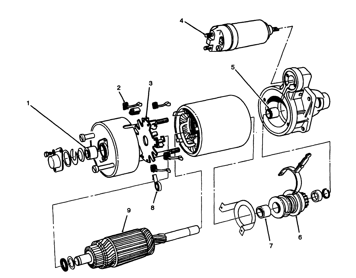 Starter Motor Assembly (91ab11000jb)
