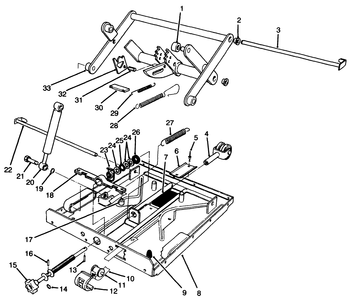 Seat Suspension Assembly