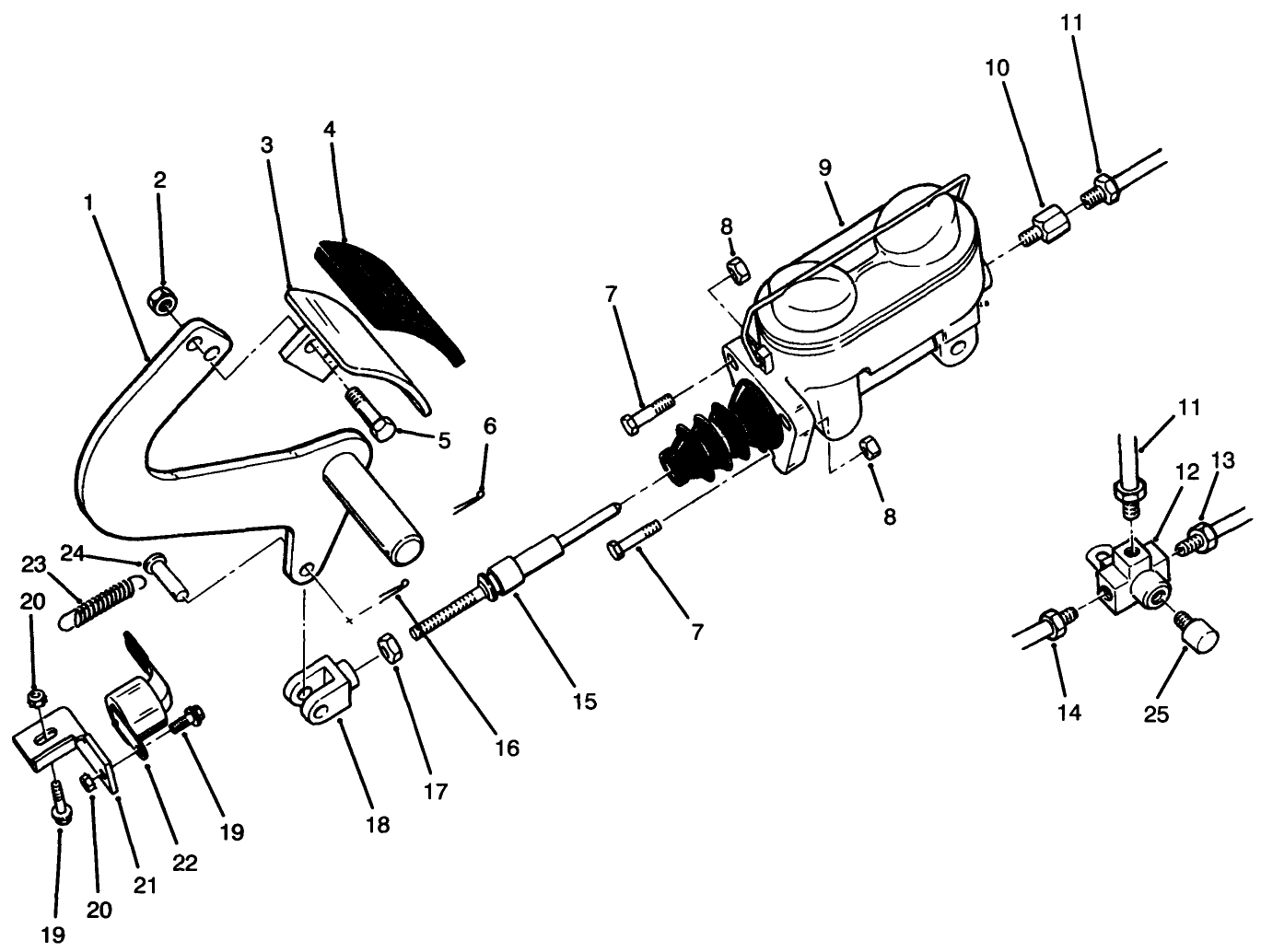 Service Brake Assembly
