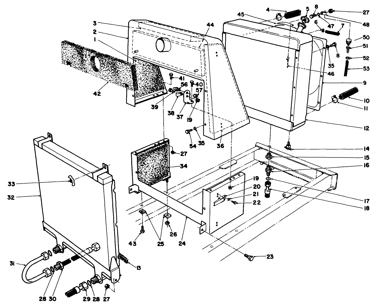 Radiator & Oil Cooler Assembly