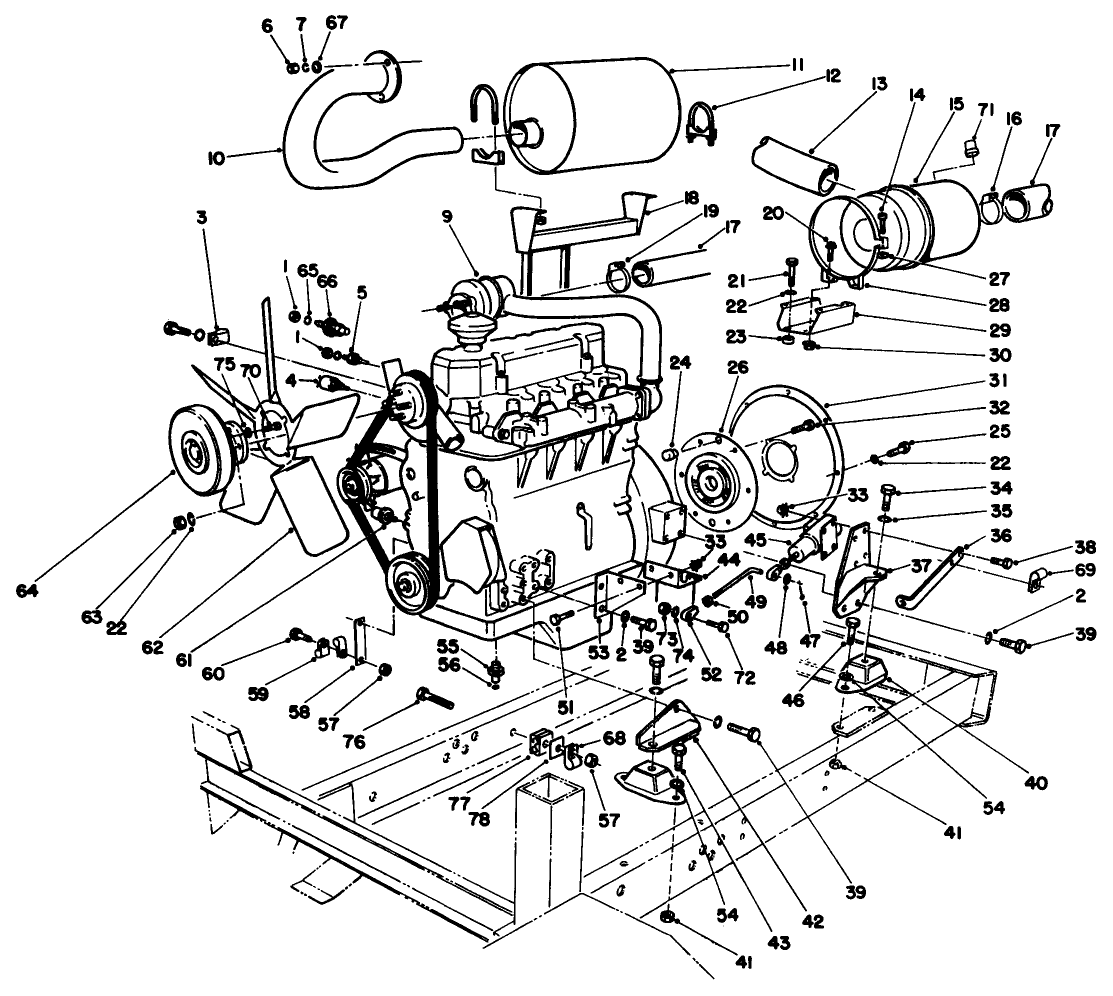 Engine Installation Assembly