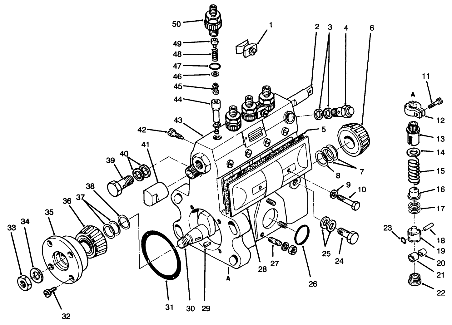 Fuel Injection Pump Assembly
