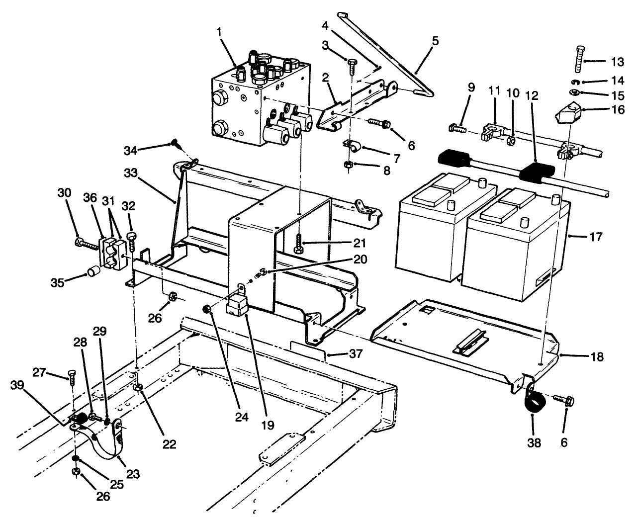 Battery Frame Assembly