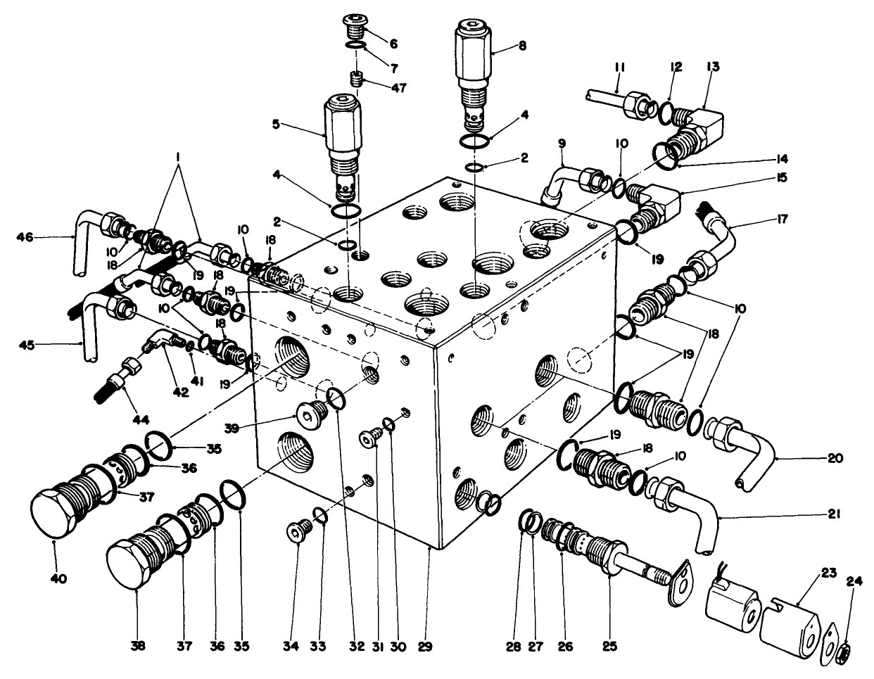 Pto Manifold Assembly
