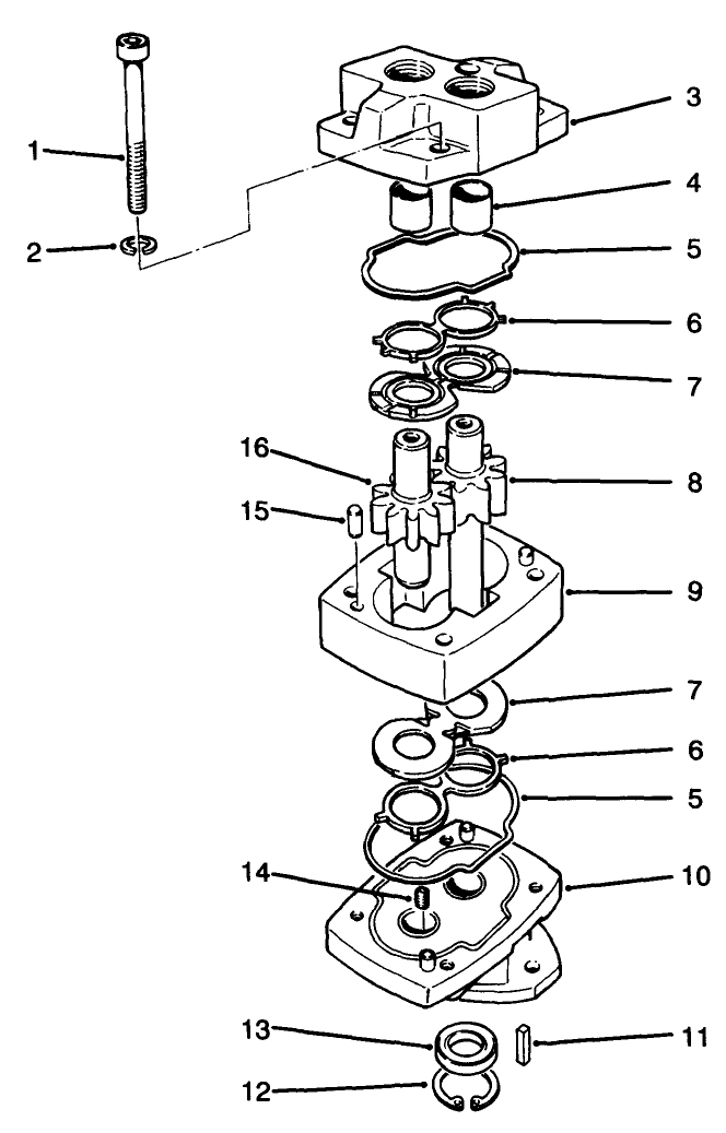 Hydraulic Motor Assembly No. 69-2780