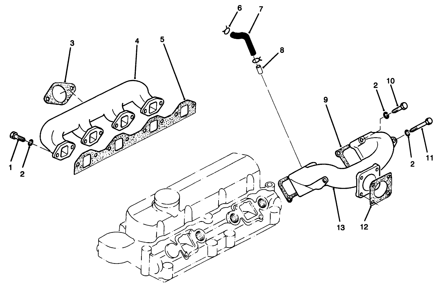 INTAKE & EXHAUST MANIFOLD