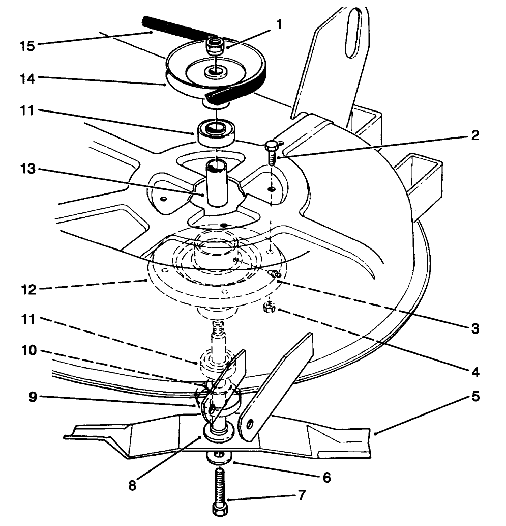 Blade & Spindle Assembly