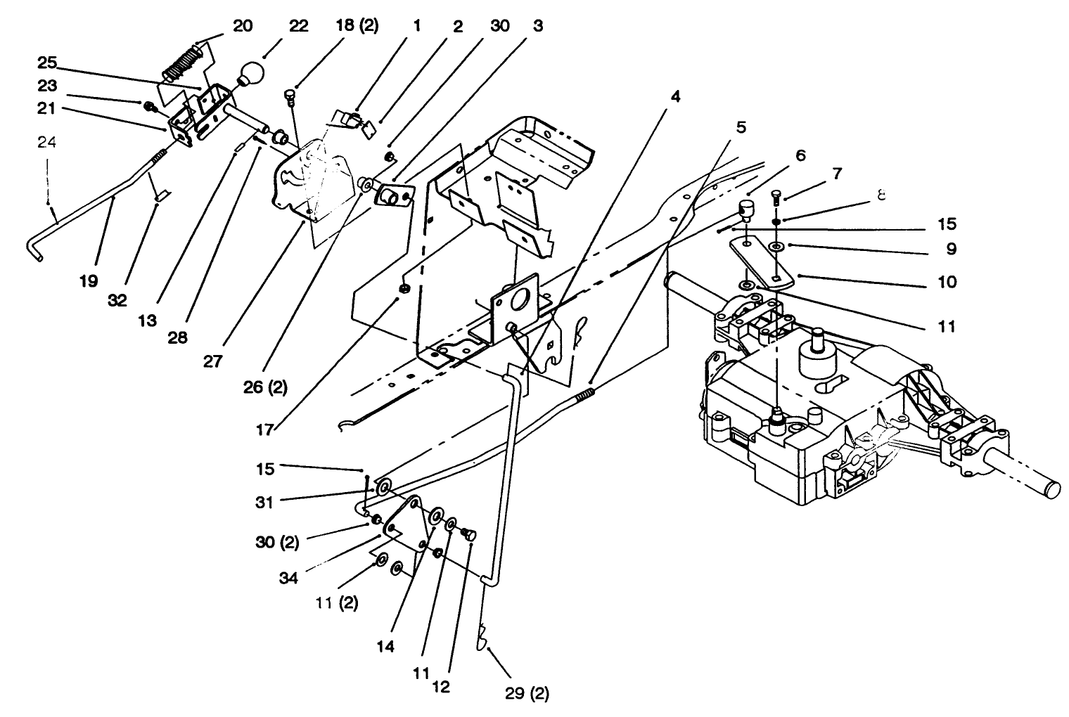 Gear Shift Linkage