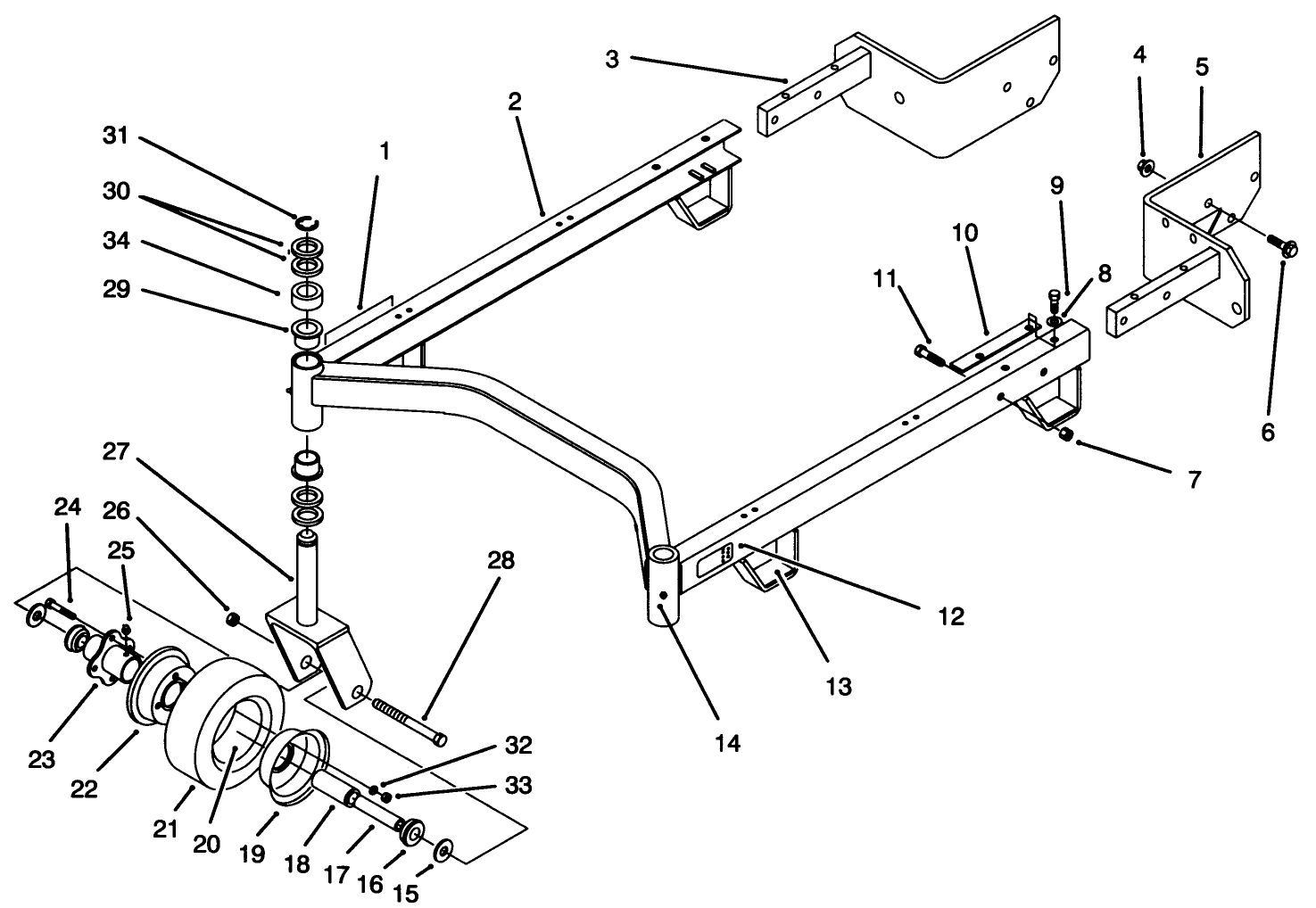 Carrier Frame Assembly