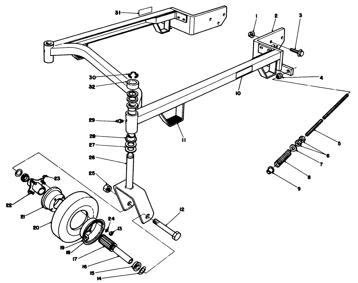 Carrier Frame Assembly